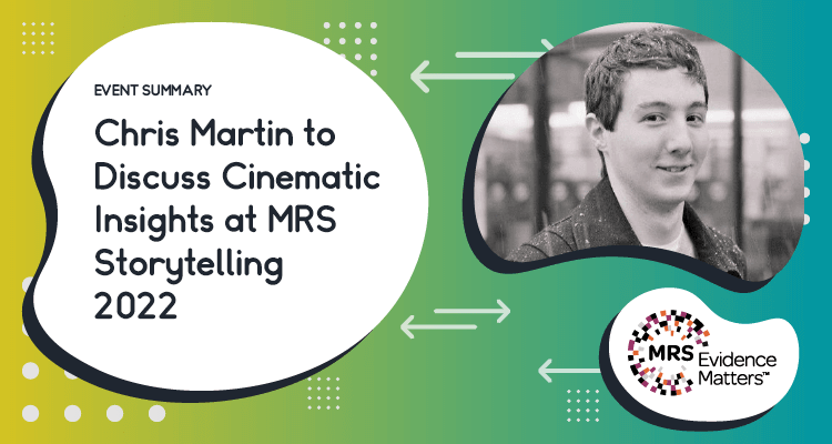 Chris Martin Cinematic Storytelling Conference