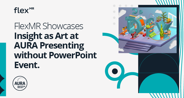 FlexMR Showcases Insight as Art at AURA Event