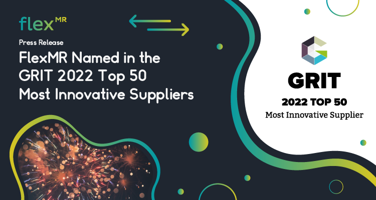 FlexMR Named in the GRIT 2022 Top 50 Most Innovative Suppliers